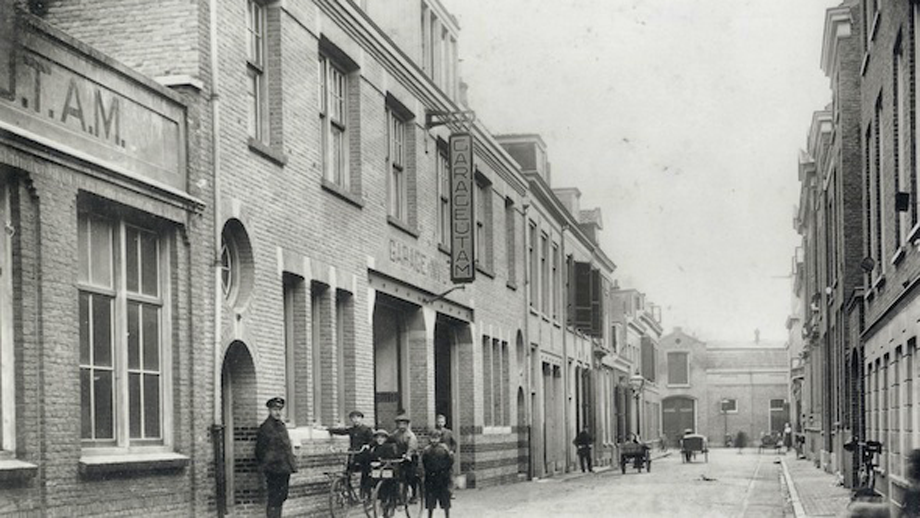 Garage Ridderschapstraat opnieuw filmset WOII 